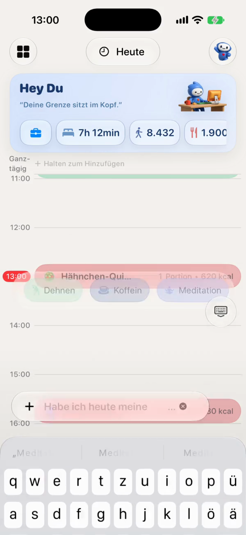 Sprachtagebuch-App verwandelt gesprochene Worte in einen Timeline-Eintrag